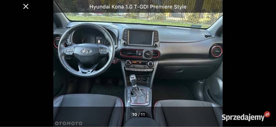 Hyundai kona 1 właściciel poduszka powietrzna Zakopane sprzedam