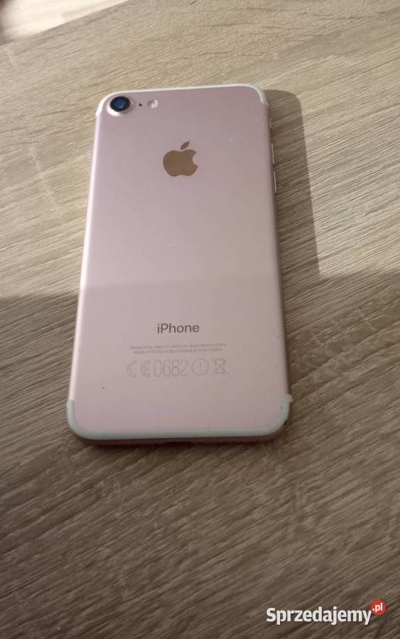 Sprzedam Iphone 7 Różowy A1778 Uszkodzony Okazja Golub-Dobrzyń