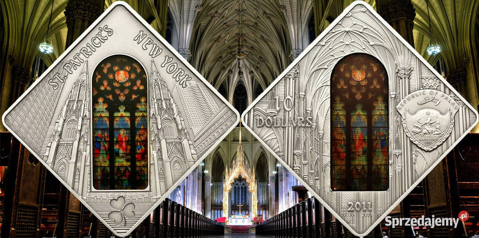 Srebrne monet kolekcjonerskie Sacred Art Holy Warszawa