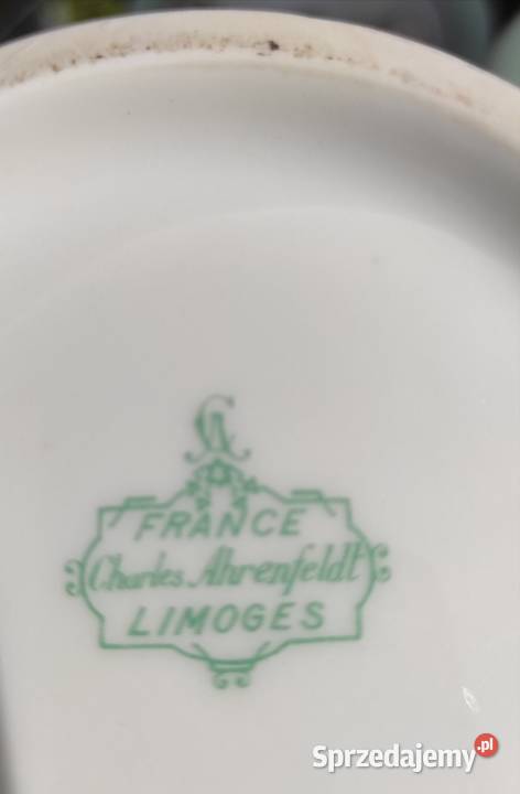 PORCELANA LIMOGES CHARLES AHRENFELD FRANCJA Pabianice