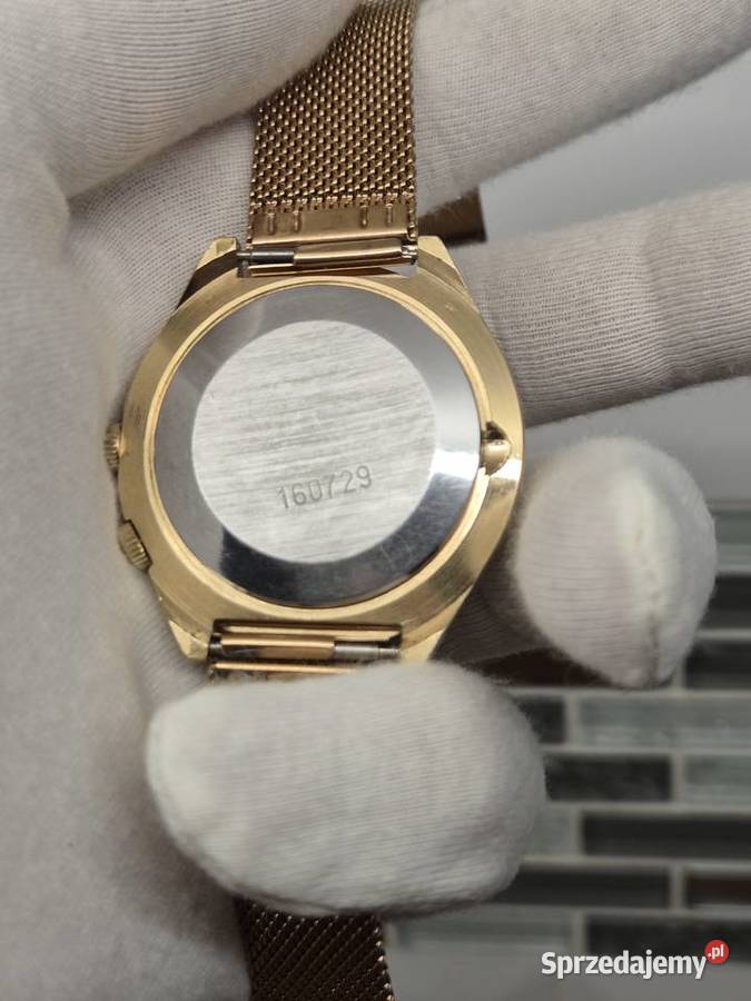 Męski zegarek mechaniczny Raketa Au Chorzów