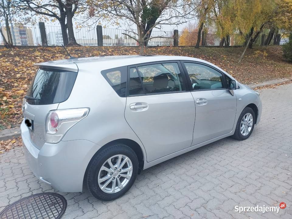 TOYOTA VERSO LIFT 16 benzyna bezwypadkowa manualna podlaskie