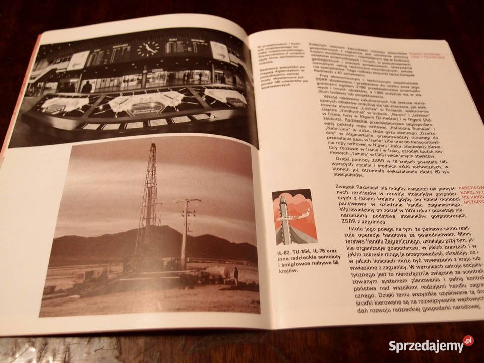 Książka Stosunki gospodarcze ZSRR z zagranicą z Łódź