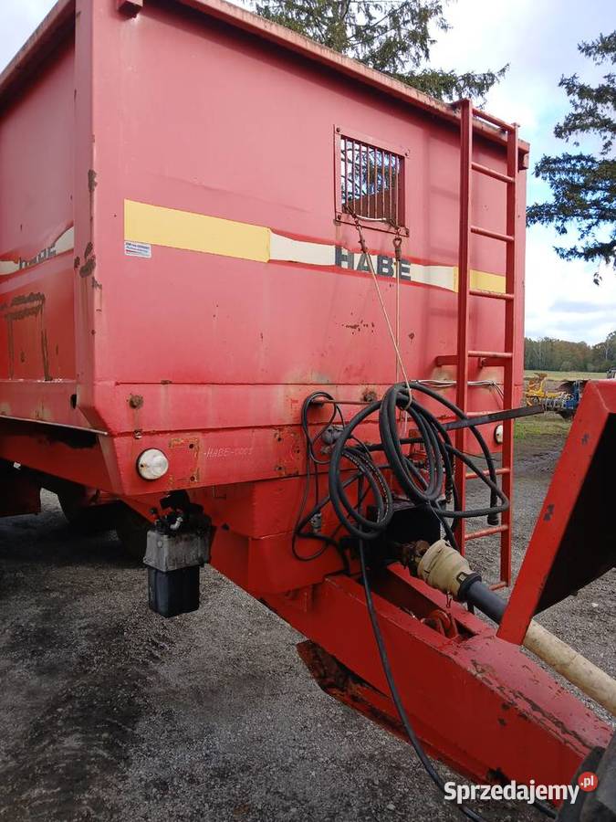 Rozrzutnik obornika Habe 13 ton tandem lubelskie Ryki