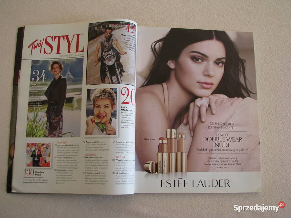 Magazyn Twój Styl miesięcznik 11 316 listopad miękka Brzegi
