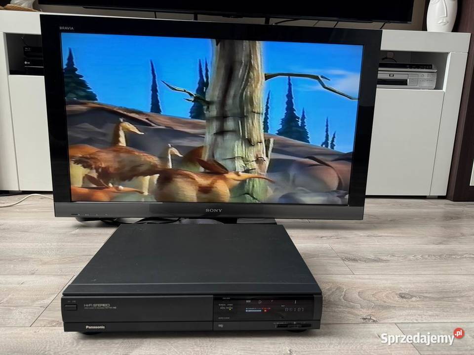 Magnetowid Panasonic NVF65 Oryginalny Pilot Szczecin