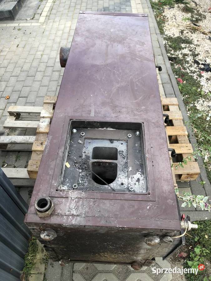 Piec zasypowy na pellet wsadowy na drewno 17kW Legnica sprzedam