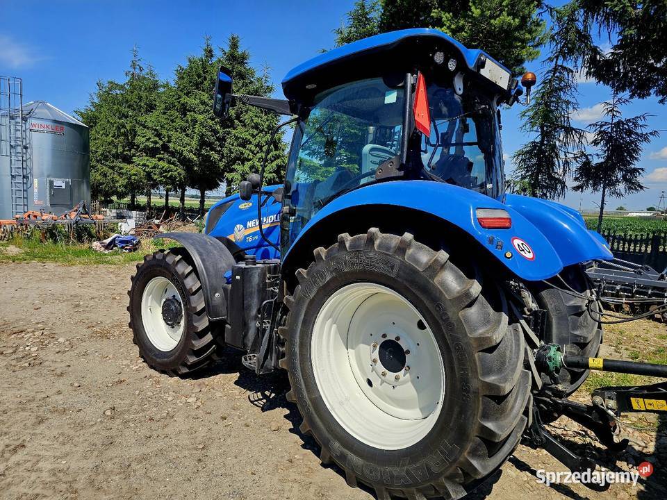 Holland T6175 Salon amortyzowana oś i kabina Łowicz
