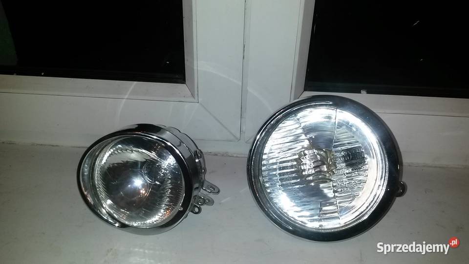 LAMPY Z DASZKIEM REFLEKTOR LIGHTBAR CHROM METAL Oświetlenie Poznań sprzedam