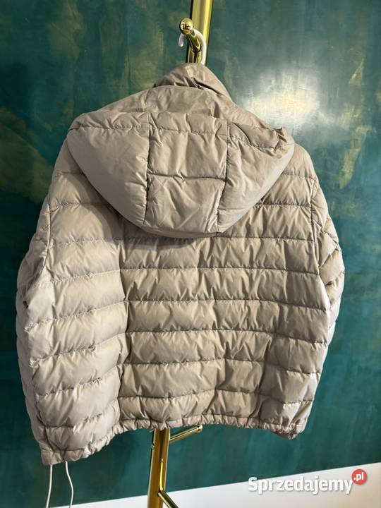Kurtka puchowa XS Massimo Dutti beżowa z Kurtki i płaszcze Częstochowa