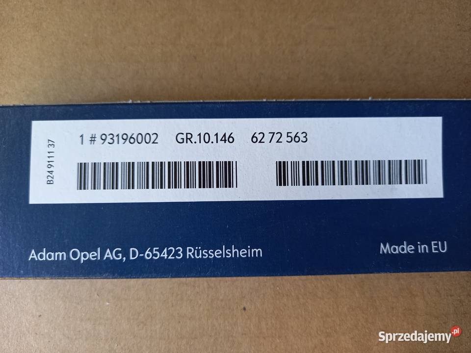 627256393196002 Pióro wycieraczki tył Opel Kraków sprzedam