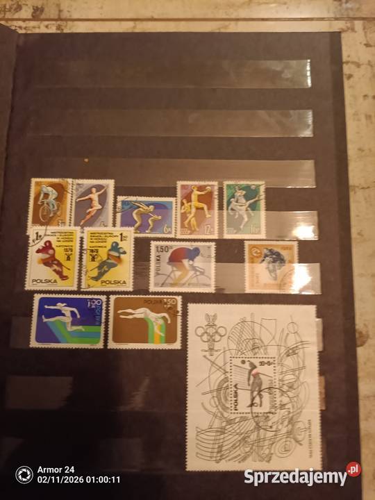 Znaczki klaser igrzyska Krze Duże