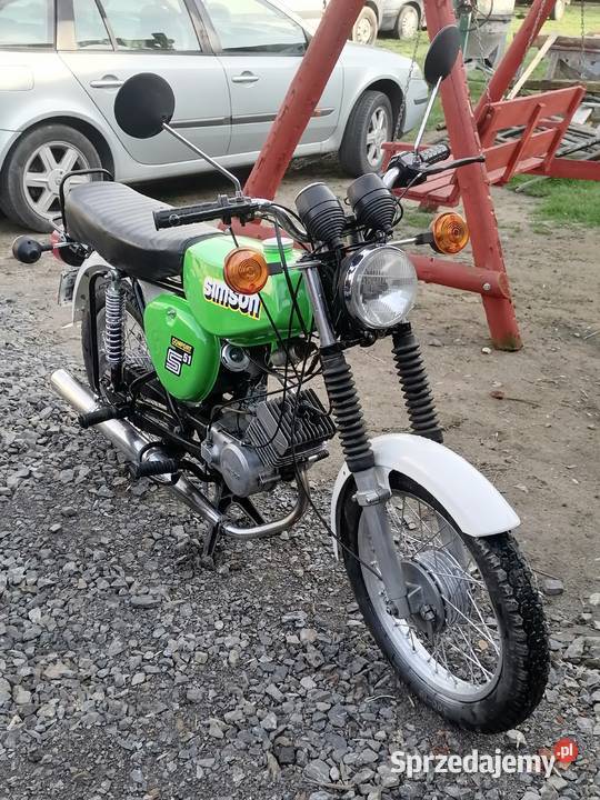 Simson S51 Comfort 4 biegi zarejestrowany lubelskie Tomaszów Lubelski