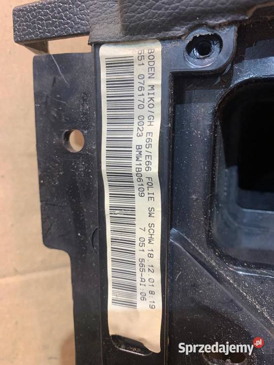 Tunel środkowy bmw7 e65 e66 Europa zachodniopomorskie Szczecin sprzedam