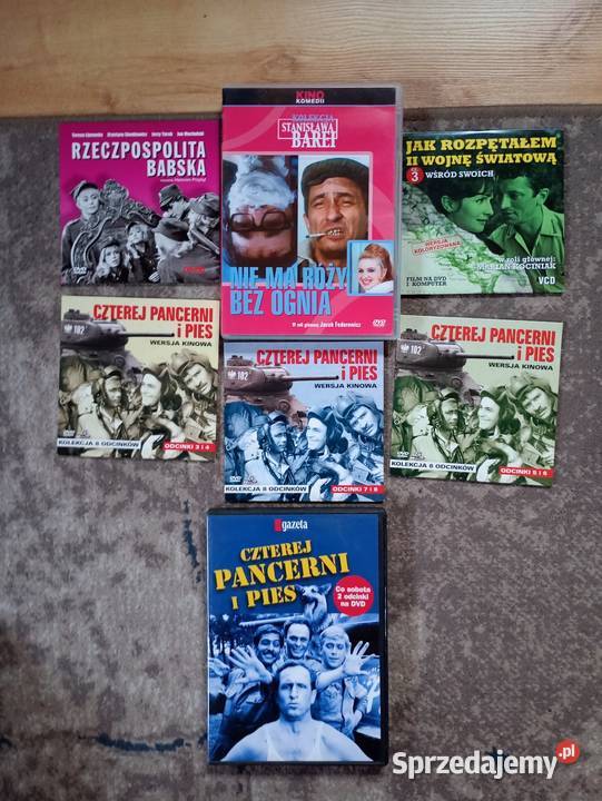 Zestaw DVD telewizorvideopłyty Głubczyce