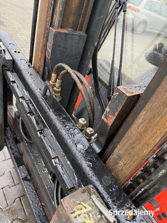 wózek widłowy LINDE H35D diesel udźwig 3500 łódzkie Działoszyn