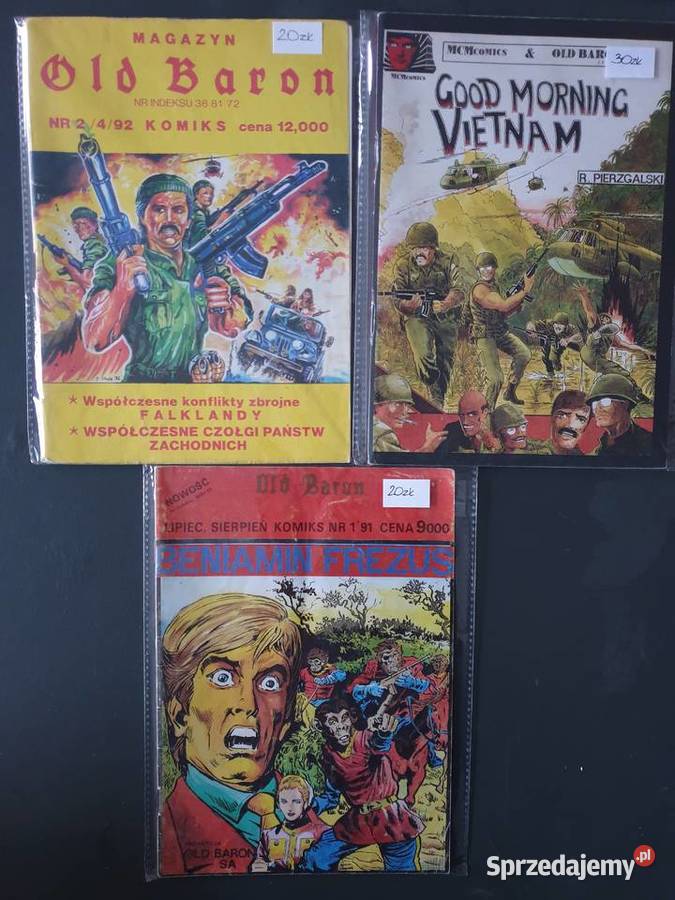 Magazyn Old Baron 3 komiksy Gdynia