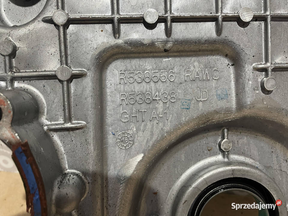 John Deere 6068 osłona rozrządu R538556 R538438 wielkopolskie Jastrzębniki