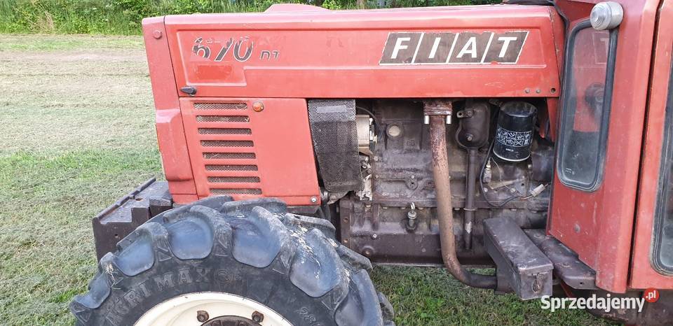 Ciągnik Fiat 670 napęd 4X4 Kabina rolniczo