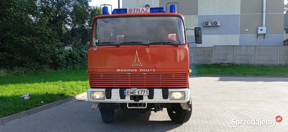 Magirus FM170 D 11 FA POŻARNICZY Łódź sprzedam