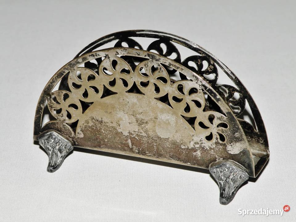 Serwetnik posrebrzany z lat 70tych PRLu Bydgoszcz sprzedam