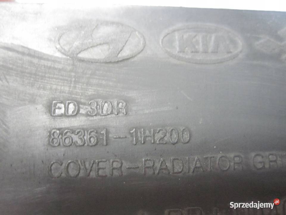 KIA PRO CEED I 09r osłona pasa przód 863611H200 świętokrzyskie