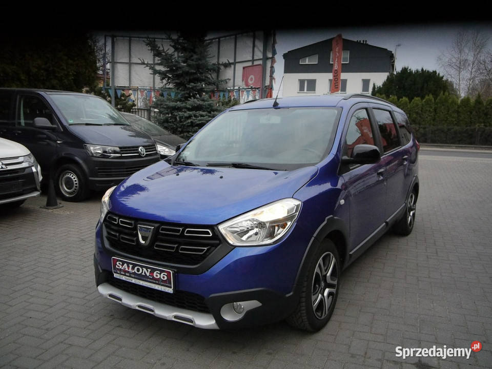 Dacia Lodgy 13b Stepway Salon Polska 7osob Navi wielofunkcyjna kierownica Częstochowa