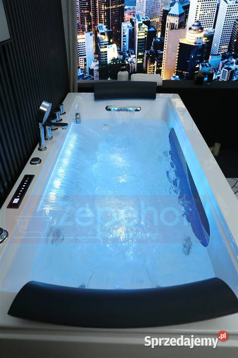 Wanna z hydromasażem BCX602 prostokątna Grabówka