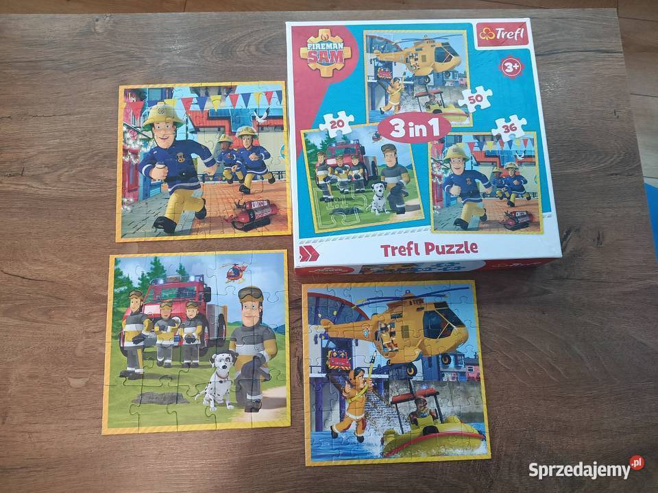 Puzle dzieci 6 opakowań Andrychów
