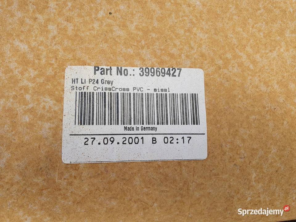 Volvo S60 TYLNY TYLNI BOCZEK DRZWI LEWY TYŁ lubelskie Rudka
