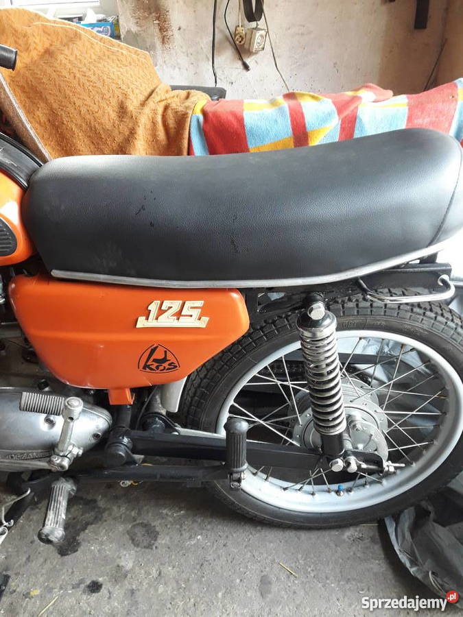 sprzedam wsk kos 125 1981 125cm3 Golub-Dobrzyń