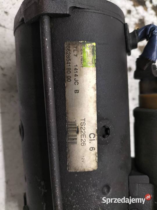 ROZRUSZNIK 9662854180 16 HDI Peugeot Partner I Układ elektryczny silnika sprzedam