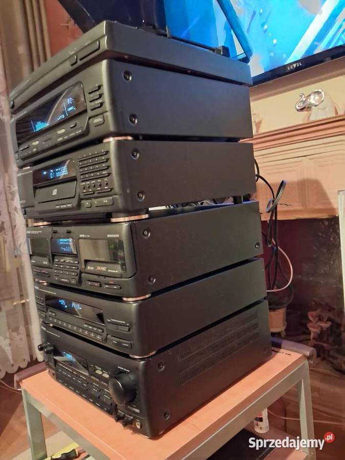 Legendarna Wieża Kenwod 6 elementów pilot Mielec