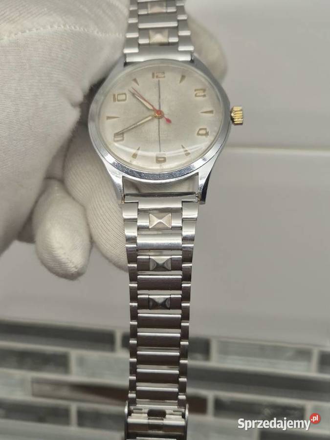 Zabytkowy zegarek Atlantic duża linia XXL śląskie