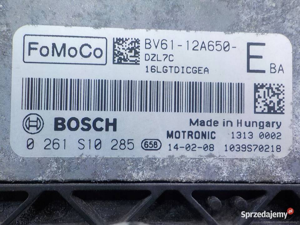 FOCUS MK3 ST 16 B 14r HB 5D sterownik silnika