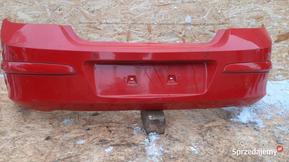 zderzak tylny opel astra h z czujnikami PDC Dębno sprzedam