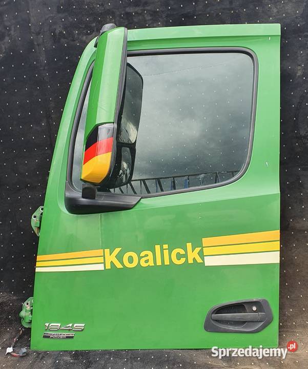 ACTROS MP4 DRZWI LEWE KOMPLETNE TAPICERKA Karoseria lubuskie Bieleń