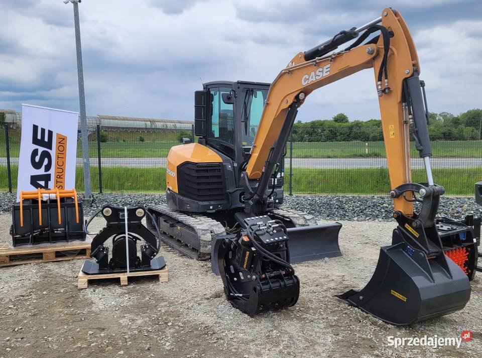 Koparka gasienicowa CASE 5 ton Nysa