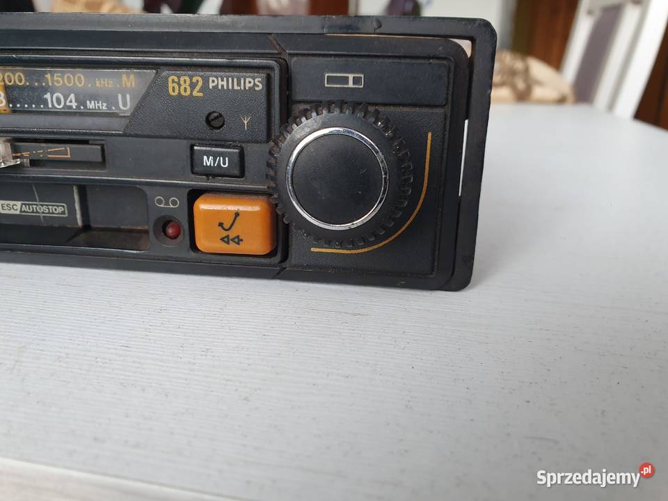 Stare zabytkowe radio samochodowe Philips 682 Kępice sprzedam
