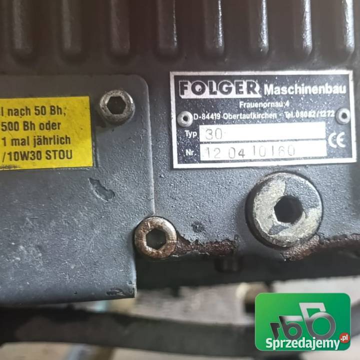 Przekładnia WOM Przedni TUZ Folger Kubota M 135 Wilkowo sprzedam