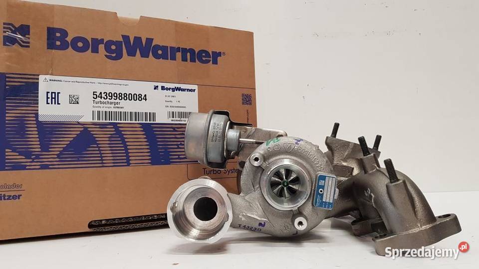 Nowa turbosprężarka BorgWarner KKK 54399880084 Siedlce