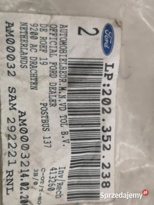 MOCOWANIE WYCIERACZKI LEWY PRZÓD FORD ESCORT