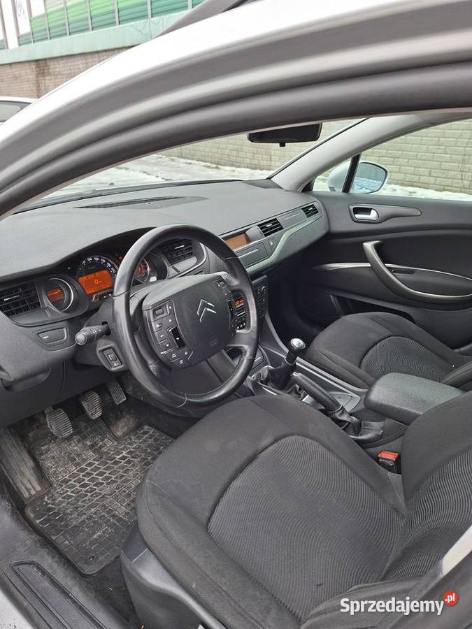 Citroen c5 x7 benzyna 18 welurowa tapicerka Citroën Kleszczele