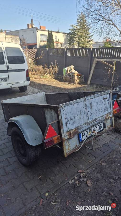 Syndyk sprzeda przyczepkę SAM Swarzędz