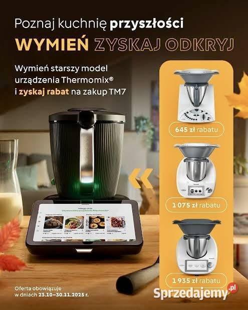 THERMOMIX TM7 RATY 0 Już 18525 miesięcznie