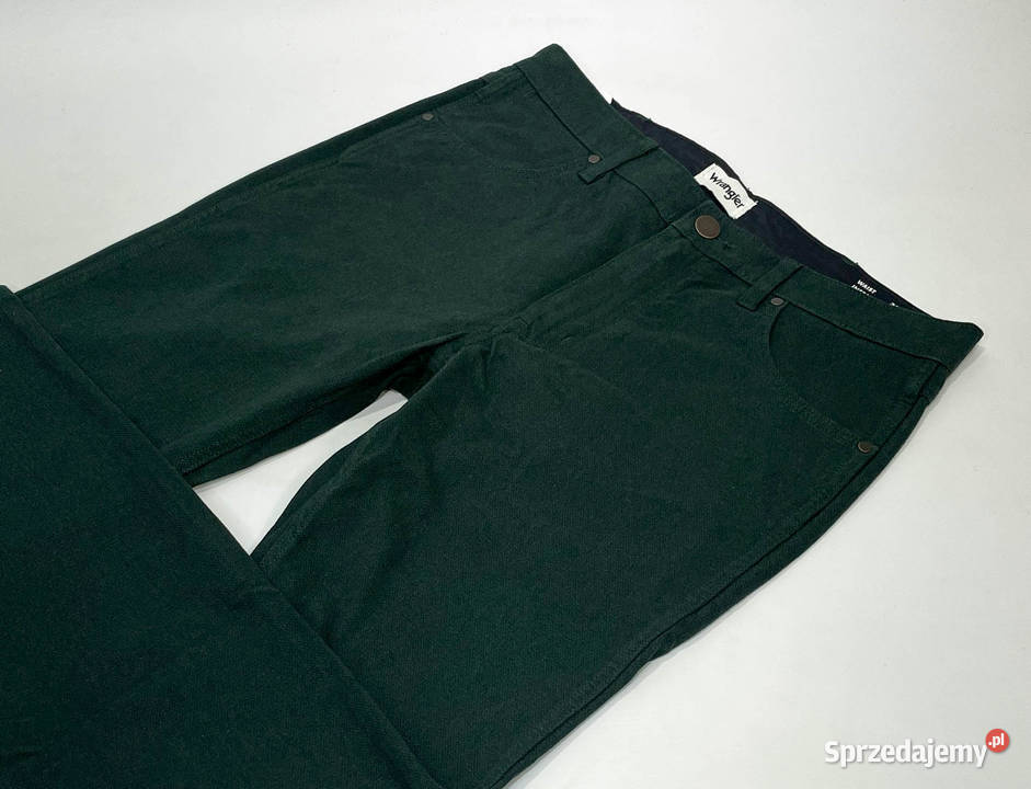Spodnie męskie Wrangler Greensboro 803 Scarab Poznań sprzedam