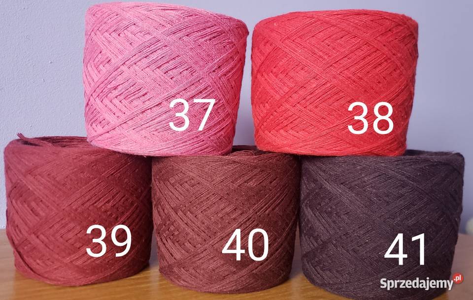 Włóczka 80 bawełna 41 kolor Krynica-Zdrój