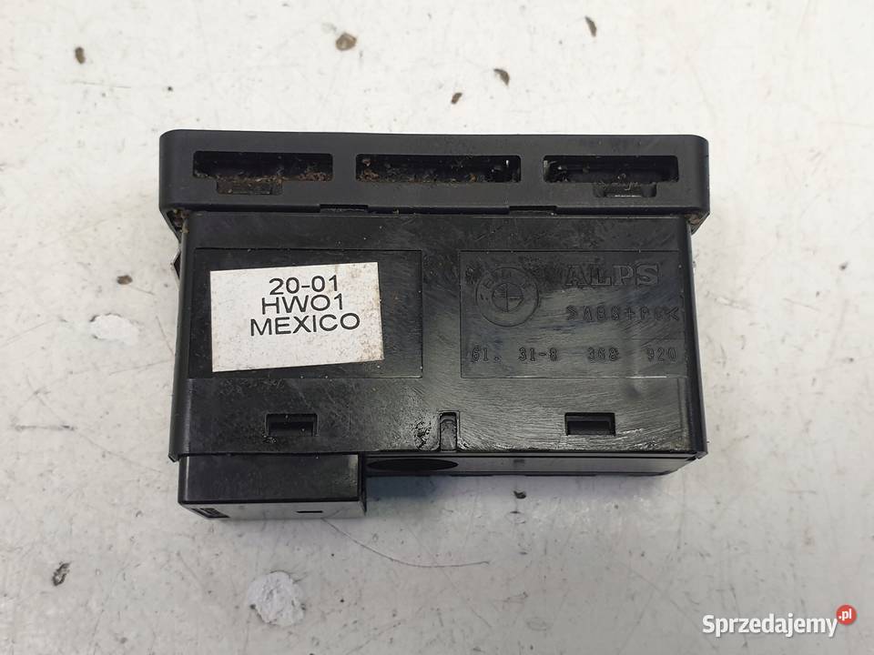 BMW E46 Compact WŁĄCZNIK ŚWIATEŁ AWARYJNYCH Rudka