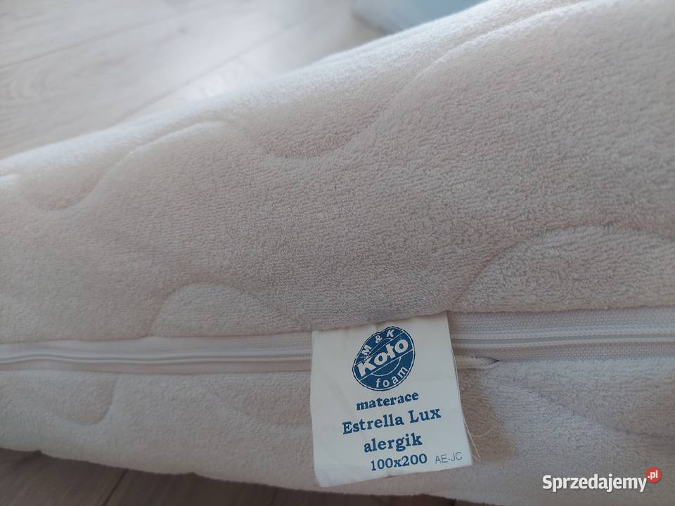 Łóżko kute metalowe 100 x 200 stelaż materac