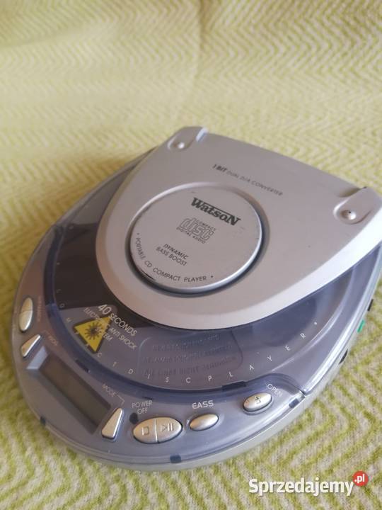 Discman Watson Odtwarzacz CD MP3 Sprawny Szczecin